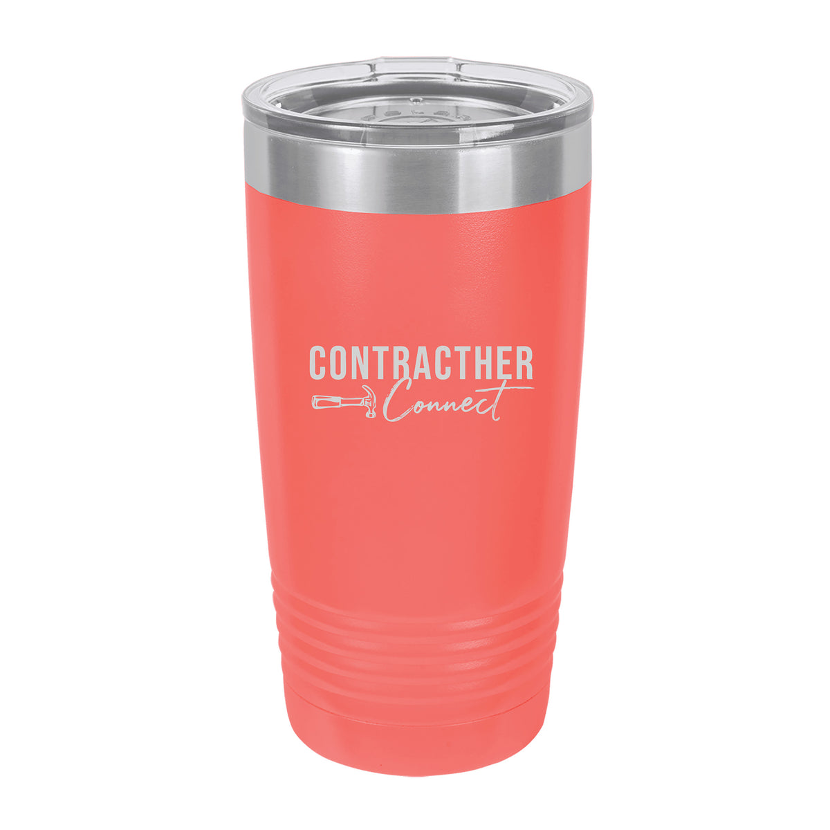 Polar Camel - 20 oz. Ringneck Vacuum Insulated Tumbler w/ Standard Lid
